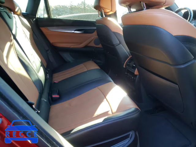2017 BMW X6 XDRIVE5 5UXKU6C3XH0S99643 зображення 5