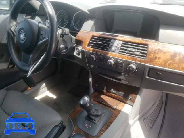 2007 BMW 530 I WBANE73547B996776 зображення 8