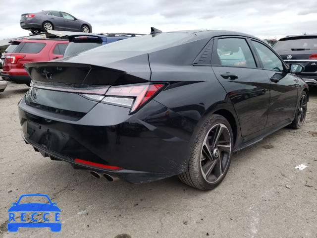 2021 HYUNDAI ELANTRA N KMHLR4AF4MU107608 image 3