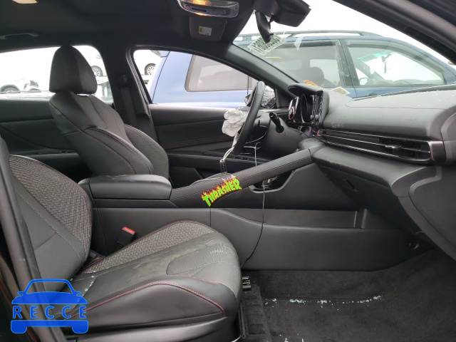 2021 HYUNDAI ELANTRA N KMHLR4AF4MU107608 image 4