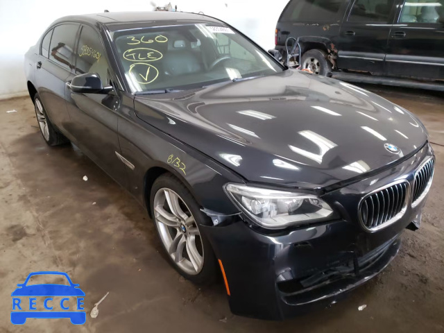 2014 BMW 740 LXI WBAYF4C5XED282239 зображення 0