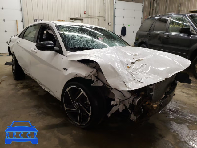 2021 HYUNDAI ELANTRA N KMHLR4AF1MU165109 image 0
