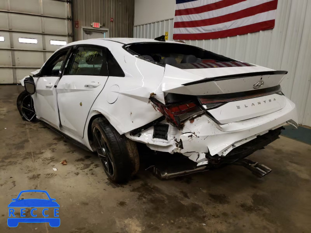 2021 HYUNDAI ELANTRA N KMHLR4AF1MU165109 image 2