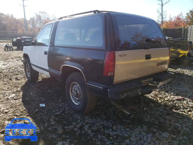 1992 CHEVROLET BLAZER K15 1GNEK18K4NJ319681 image 2