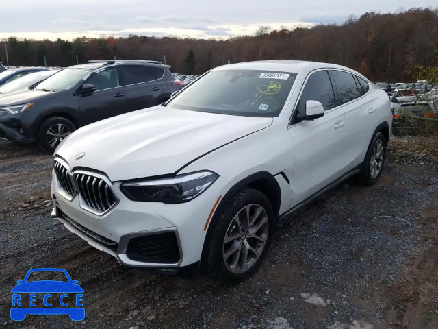 2021 BMW X6 XDRIVE4 5UXCY6C03M9F63633 image 1