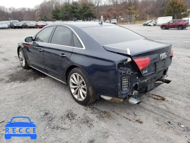 2014 AUDI A8 QUATTRO WAUAGAFD5EN005251 image 2