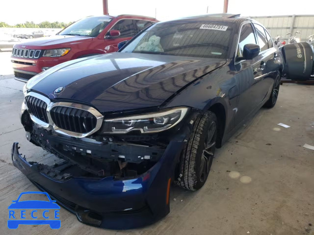 2021 BMW 330E WBA5P7C08MFJ98218 image 1