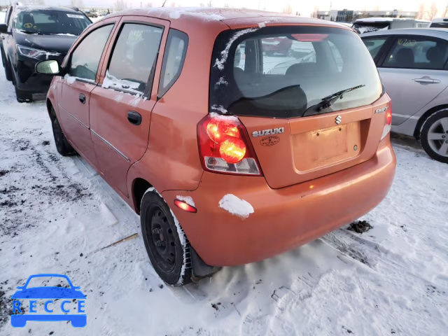 2007 SUZUKI SWIFT KL5TJ66697B719244 image 2