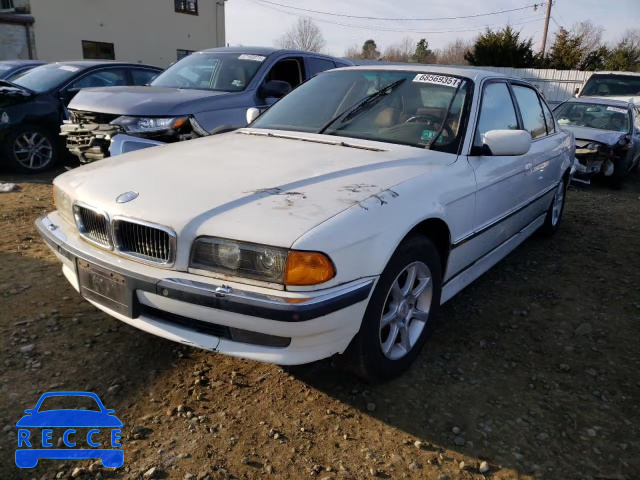 1998 BMW 750 IL WBAGK2320WDH69472 image 1