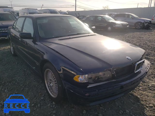 2001 BMW 750 IL WBAGJ03481DD74344 image 0