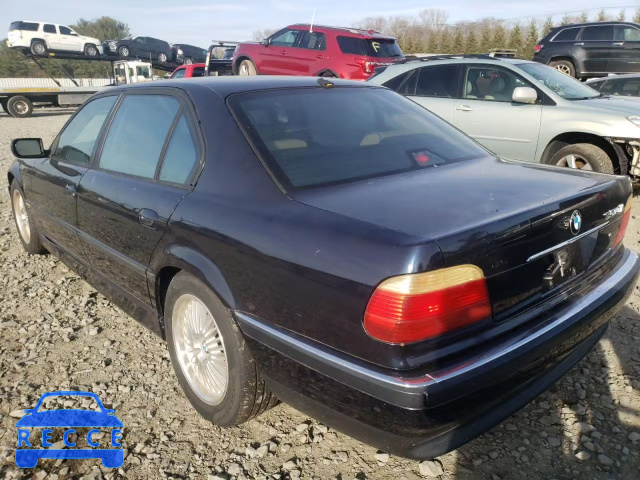 2001 BMW 750 IL WBAGJ03481DD74344 image 2