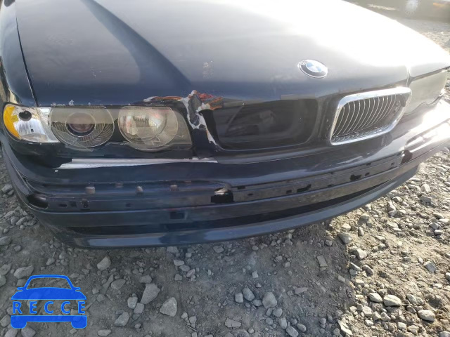 2001 BMW 750 IL WBAGJ03481DD74344 image 8