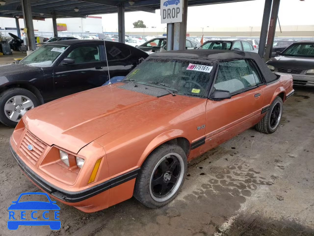 1984 FORD MUSTANG GL 1FABP27M4EF190209 image 1