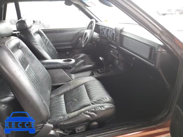1984 FORD MUSTANG GL 1FABP27M4EF190209 image 4