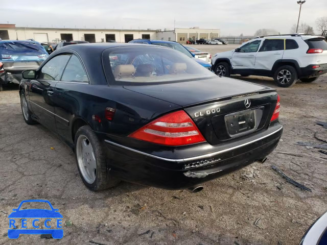 2001 MERCEDES-BENZ CL 600 WDBPJ78J21A016275 image 2