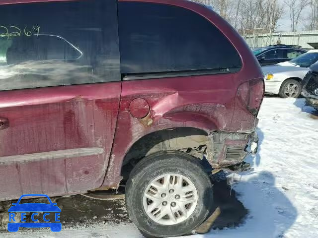 2001 DODGE CARAVAN SP 1B4GP45311B274430 Bild 9