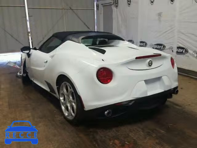 2016 ALFA ROMEO 4C SPIDER ZARBAAB40GM175871 image 2