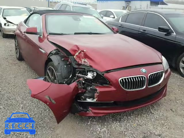 2012 BMW 650I WBALZ3C53CDL70607 image 0