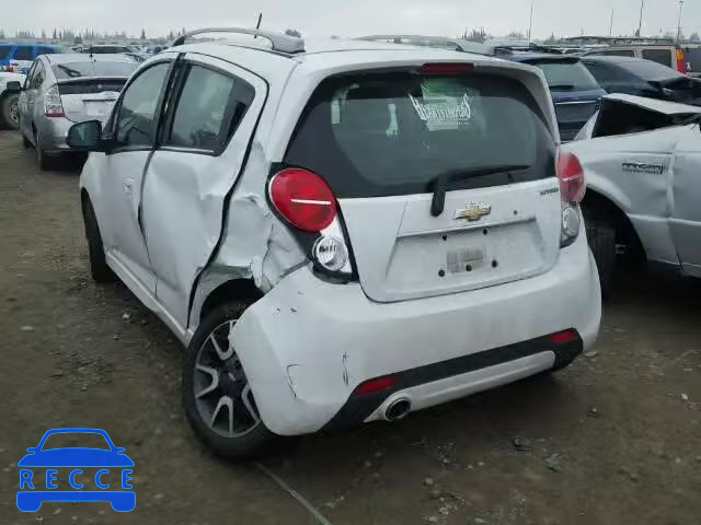 2014 CHEVROLET SPARK 2LT KL8CF6S95EC415081 Bild 2