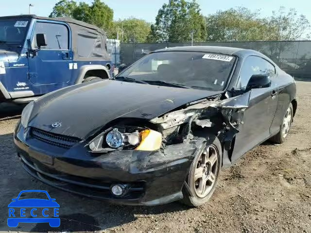 2004 HYUNDAI TIBURON KMHHM65D44U121226 image 1