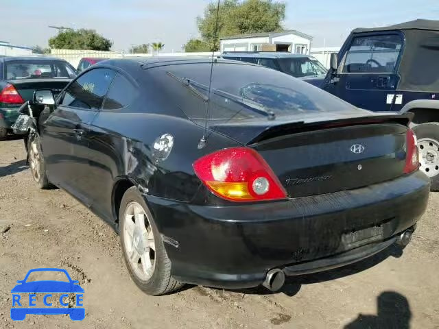 2004 HYUNDAI TIBURON KMHHM65D44U121226 image 2