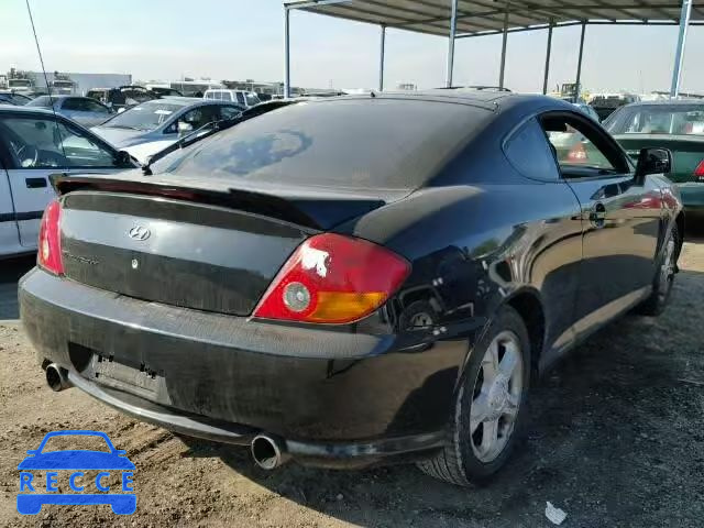 2004 HYUNDAI TIBURON KMHHM65D44U121226 image 3