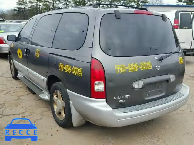 2002 NISSAN QUEST SE 4N2ZN16T72D800111 image 2