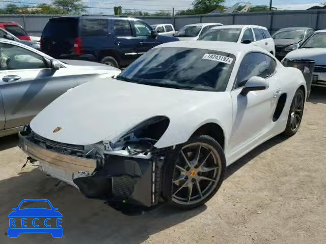 2016 PORSCHE CAYMAN WP0AA2A85GK171455 image 1