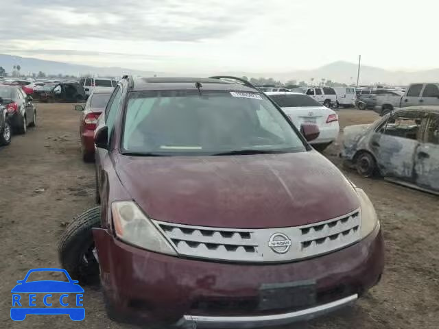 2007 NISSAN MURANO SL JN8AZ08W07W600595 image 9