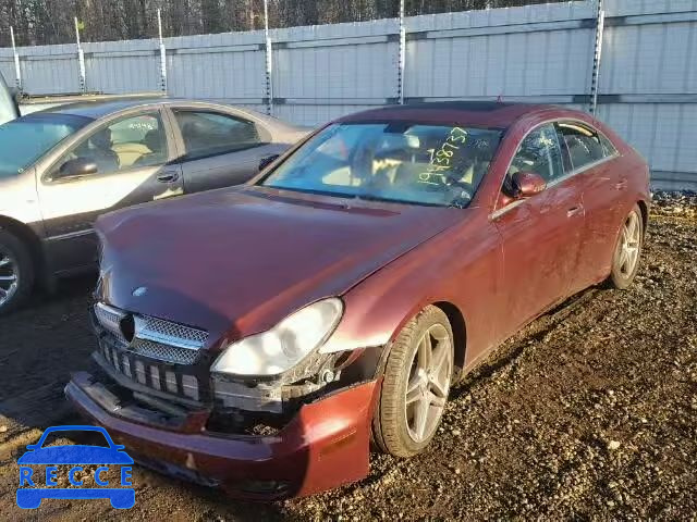 2007 MERCEDES-BENZ CLS550 WDDDJ72XX7A088583 Bild 1