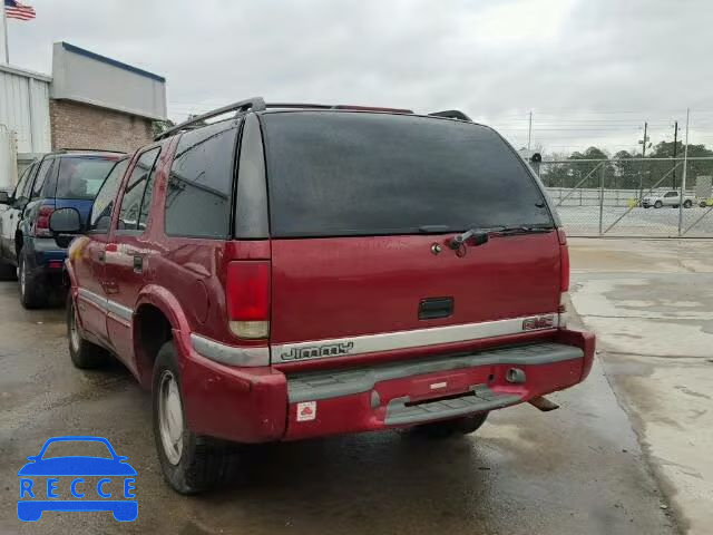 1998 GMC JIMMY 1GKCS13W0W2521427 image 2