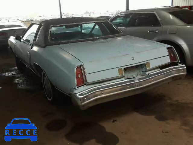 1974 CHEVROLET MONTE CARL 1H57R42464515 Bild 2