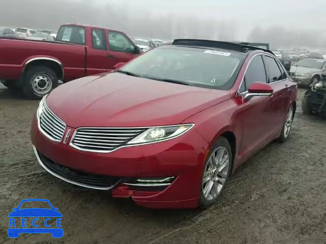 2014 LINCOLN MKZ HYBRID 3LN6L2LUXER814297 image 1