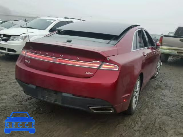 2014 LINCOLN MKZ HYBRID 3LN6L2LUXER814297 image 3