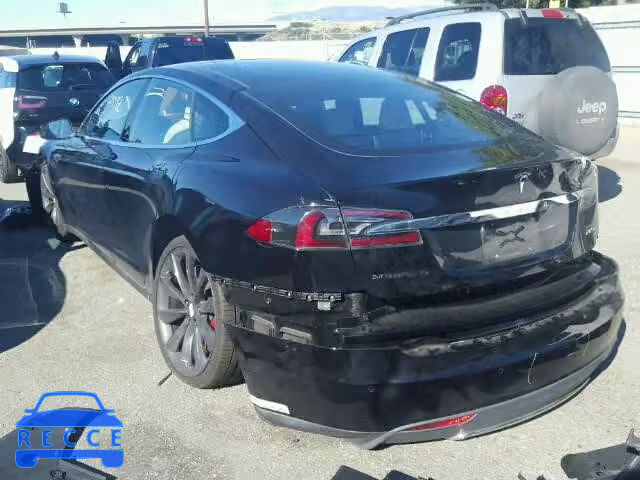 2015 TESLA MODEL S P8 5YJSA1H48FF093492 зображення 2