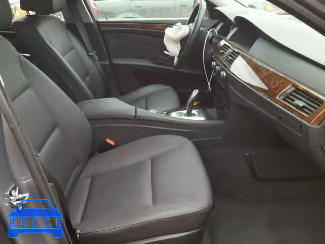 2009 BMW 528I WBANU53559C121419 зображення 4