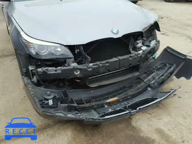 2009 BMW 528I WBANU53559C121419 зображення 8