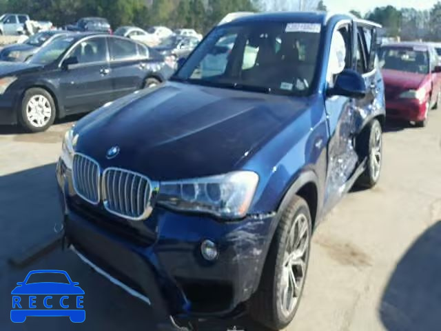 2016 BMW X3 XDRIVE3 5UXWX7C58G0R18125 зображення 1