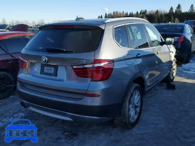 2011 BMW X3 XDRIVE3 5UXWX7C56BLT78426 зображення 3