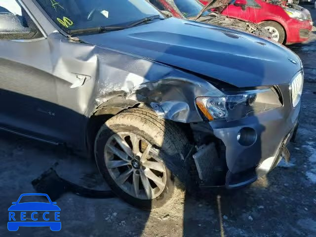 2011 BMW X3 XDRIVE3 5UXWX7C56BLT78426 image 8