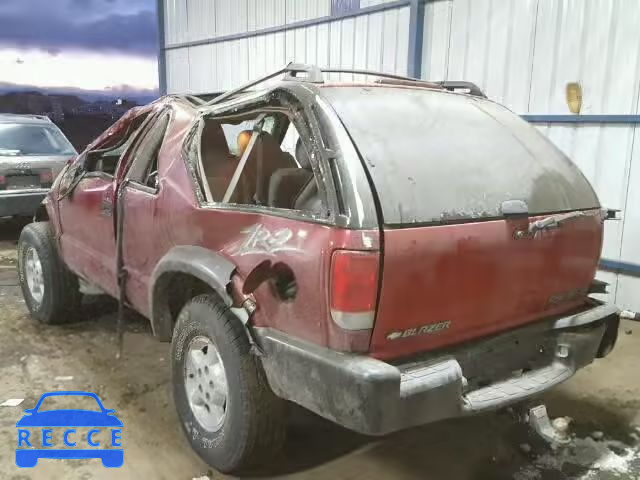 2005 CHEVROLET BLAZER 1GNCT18X95K106557 image 2