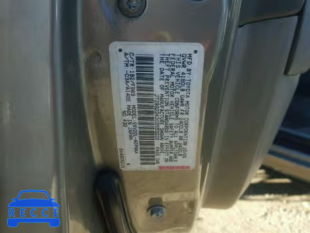 2001 TOYOTA CAMRY JT2BG22K310553220 image 9