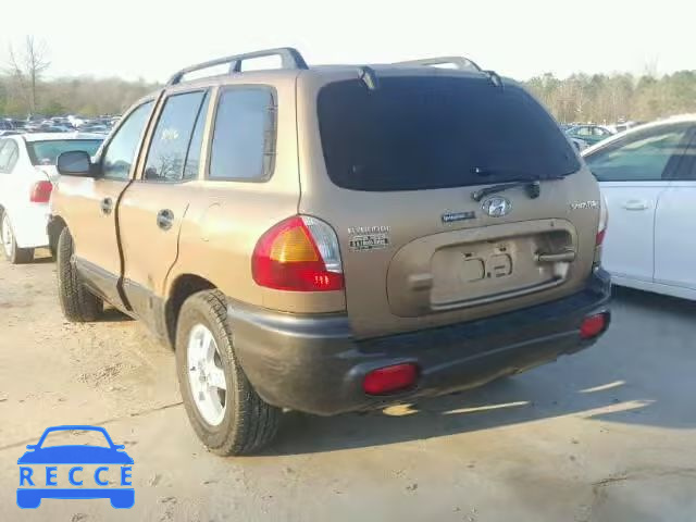 2001 HYUNDAI SANTA FE KM8SB82B91U016140 image 2