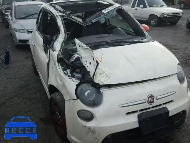 2013 FIAT 500 ELECTR 3C3CFFGE3DT745970 зображення 0