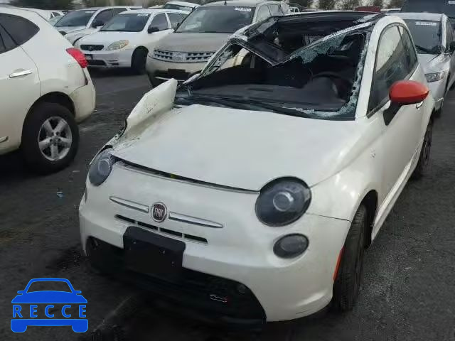 2013 FIAT 500 ELECTR 3C3CFFGE3DT745970 зображення 1