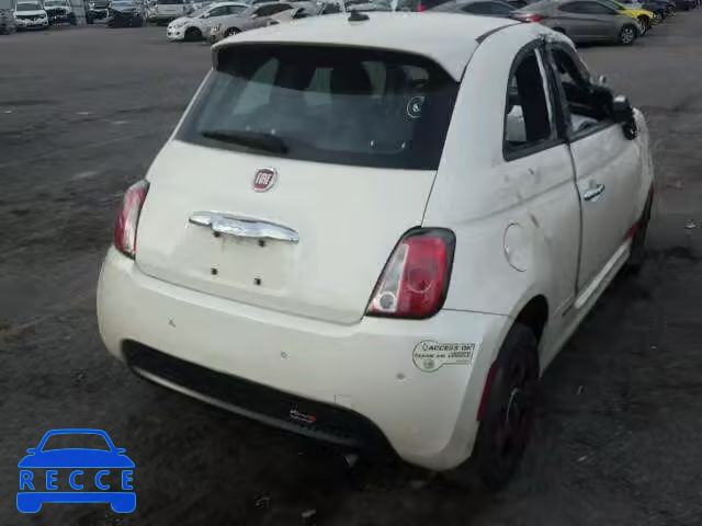 2013 FIAT 500 ELECTR 3C3CFFGE3DT745970 Bild 3