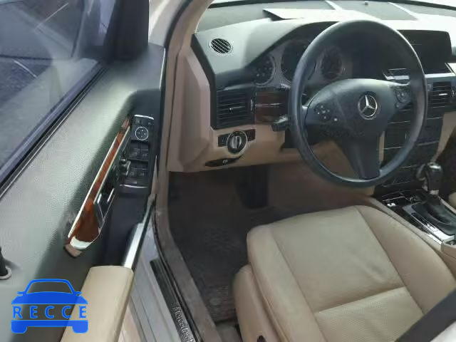 2011 MERCEDES-BENZ GLK350 WDCGG5GB4BF584332 зображення 8