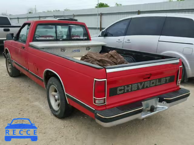 1992 CHEVROLET S10 1GCCS14Z5N8212875 image 2