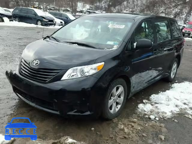 2014 TOYOTA SIENNA 5TDZK3DC0ES455524 image 1