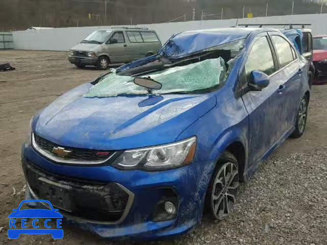 2017 CHEVROLET SONIC LT 1G1JC5SB2H4129541 зображення 1